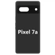 Силіконовий чохол для Google Pixel 7a (з мікрофіброю всередині) черный - зображення 1