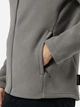 Толстовка на флисе, на молнии мужская Jack Wolfskin Winterstein Fz M 1711371-6185 XL Серая с принтом (4064993868821) - изображение 4