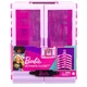Сиреневый шкаф для одежды Barbie (HJL65) - изображение 5