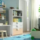 Стелаж з 3 ящиками в дитячу ІКЕА SMASTAD / PLATSA 60х42х123 см біла береза (s19420831) - изображение 3