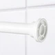 Карниз для душу ІКЕА BOTAREN 120-200 см білий (90314973) - зображення 3