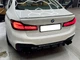 Спойлер лип M5 стиль BMW 5 series G30 2017- ABS пластик, чорний глянець для BMW 5 series G30 2017-2023 (7909) - зображення 9