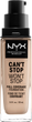 Podkład matujący NYX Professional Makeup Can\\\'t Stop Won\\\'t Stop 24-Hour 02 Alabaster 30 ml (800897181086) - obraz 2