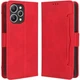 Чехол Deexe Wallet Stand для Xiaomi Redmi 12 (4G/5G) / Poco M6 Pro 5G - Red - изображение 1