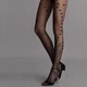 Колготки з зірочками Fiore Vanity Star 20 Den 2 Чорний (Арт 0031) - зображення 2