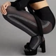 Колготки с полоской сбоку Fiore Cosmo 60 Den 3 Melange/Lurex (Арт 0048) - изображение 1
