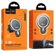 Холдер Hoco CA85 Ultra-fast magnetic wireless charging car holder Black - изображение 2