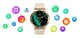 Смарт-годинник Zeblaze Btalk 2 gold - зображення 7