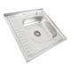 Мойка Кухонная Platinum 6060 R 0,7/160 Мм Decor - изображение 2