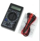 Цифровой мультиметр тестер Digital DT-830B + щупы черный - изображение 1