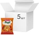 Упаковка снеков Plasmon Baby Puffs с чечевицей и сладким картофелем 15 г х 5 шт (8001040200841) - изображение 1