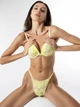 Комплект Dream Academy Capri Summer 1201 Бюстгальтер Push-up та бразіліана Жовтий 70B/S (23474) - зображення 4