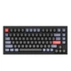 Клавиатура Keychron Q1 QMK HotSwappable Gateron Phantom Red RGB Knob Black (Q1M1_KEYCHRON) - изображение 1