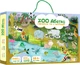 Обучающая игра Умняшка Zoo Абетка с многоразовыми наклейками (укр) (КП-005) (4820129201449) - изображение 1