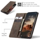 Чохол книжка з магнітом Realme C55 CaseMe Dark Brown (32837-05) - зображення 5