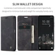Чохол книжка з магнітом Realme C55 CaseMe Black (32837-2B) - зображення 3