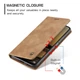 Чехол книжка с магнитом Xiaomi Redmi Note 12 5G CaseMe Brown (33353-30) - изображение 7