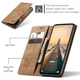 Чохол книжка з магнітом Xiaomi Redmi Note 12 CaseMe Brown (32843-30) - зображення 6