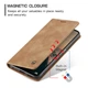 Чохол книжка з магнітом Xiaomi Redmi Note 12 CaseMe Brown (32843-30) - зображення 7