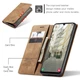 Чохол книжка з магнітом Samsung Galaxy A34 A346 CaseMe Brown (32840-30) - зображення 5