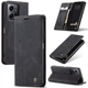 Чехол книжка с магнитом Xiaomi Redmi Note 12 CaseMe Black (32843-2B) - изображение 1