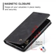 Чехол книжка с магнитом Xiaomi Redmi Note 12 CaseMe Black (32843-2B) - изображение 7