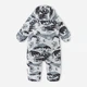 Детский зимний термо слитный комбинезон для новорожденных Reima Moomin Knytte 5100079B-9994 56/62 см Черный (6438429997047) - изображение 2