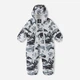 Детский зимний термо слитный комбинезон для новорожденных Reima Moomin Knytte 5100079B-9994 56/62 см Черный (6438429997047) - изображение 3