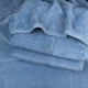 Полотенце махра/велюр GM Textile 50x90см Премиум качества Milado 550г/м2 (Синий) - изображение 3