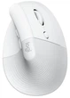 Миша Wireless Logitech Lift Vertical Ergonomic (910-006475) 4000 dpi USB White - зображення 1