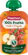 Упаковка пюре Plasmon из яблок, клубники с витамином С 100 г х 6 шт (8001040415108) - изображение 2