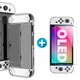 Комплект: чехол накладка Transparent + защитное стекло для Nintendo Switch OLED [387664629] - изображение 1