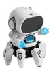 Інтерактивний розумний робот на радіокеруванні Robot Bot Pioneer Білий - зображення 1