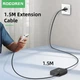 Зарядний пристрій Rocoren Gan Desktop Charger 100w (3 Type-C + 3 USB) PD 30w - зображення 5