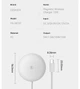 Бездротовий зарядний пристрій ESSAGER 15W Magnetic Wireless Charger Магніт Black - зображення 8