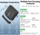 Зарядний пристрій Rocoren Gan Desktop Charger 100w (3 Type-C + 3 USB) PD 30w - зображення 9