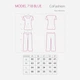 Piżama (koszulka + spodenki) CoFashion 718 M Blue (5902431642857) - obraz 2