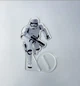 Акриловая коллекционная фигурка WorkPlaceShop Star Wars (Штурмовик) 17 см - изображение 3