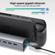 Док-станция 4K 60ГЦ 6в1 для Steam Deck|Macbook|iPad|Android (HDMI/ Gigabit Ethernet/ 3хUSB 3.0/ USB-C) - изображение 7