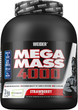 Gainer Weider Mega Mass 4000 3 kg Truskawka (4044782325858) - obraz 1