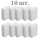 Меламиновые губки 10см х 6см х 2см, набор 10 шт - изображение 1