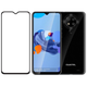 Защитное стекло LUX для Oukitel C19 Pro черный Full Сover Full Glue 0,3 мм - изображение 1