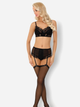 Еротичний комплект (бюстгальтер + трусики-бразиліана) LivCo Corsetti Fashion Almudena LC 90488 L/XL Чорний (5902143687368) - зображення 3