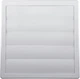 Вентиляционная решетка с сеткой Airroxy KzZ 170x170 120 white (02-304) - изображение 1