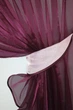 Кухонні шторки VR-Textil № 060к "Дует" з підв'язками рожевий з бордовим 320х170 см (52-0025) - зображення 3