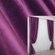 Комплект готовых штор VR-Textil Бархат № 890ш Сливовый 100х290 см 2 шт (31-298) - изображение 1