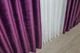 Комплект готовых штор VR-Textil Бархат № 890ш Сливовый 100х290 см 2 шт (31-298) - изображение 7