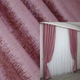 Комплект готовых штор VR-Textil Бархат № 1126ш Розовый с золотистым 150х270 см 2 шт (30-943) - изображение 1