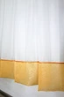 Кухонна фіранка VR-Textil № 047к бурштиновий з білим 280х170 см (50-094) - зображення 5
