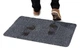 Придверный коврик впитывающий Absorbs Mud Like Magic Super Clean Mat 0553/FA-4072 прямоугольный Серый - изображение 3